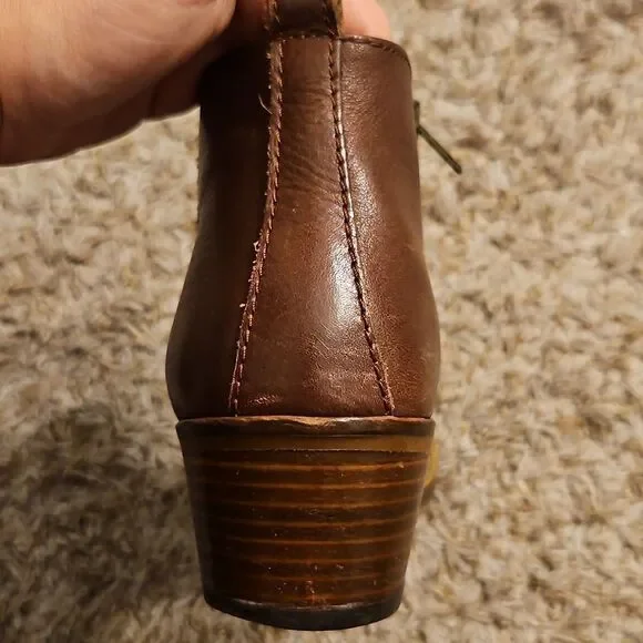 Madewell Leather & Suede Ankle Boots – Size 8.5 - Picture 8 of 11